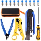Hilitchi 5 1 Coaxial Compression Tool With Instruction Manual Kit, Blue New. Price: $30.15.