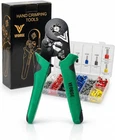 Crimping Tool Kit With 1200PCS Wire Ferrules Self-adjusting Ratchet New. Price: $28.23.
