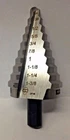Klein Tools 59009 1/4" 1-3/8" High-speed Steel Step Drill Bit Usa New. Price: $30.00.