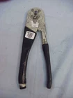 Buchanan MS3191-1 Ratchet Hand Crimp Tool 24-12 Awg W/blue #16 Positioner Used. Price: $79.95.