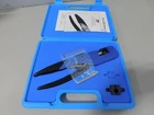Industries RFA-4009 Heavy Duty Crimper Kit With 2 Size Dies Used. Price: $169.95.