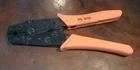Paladin 1615 Ratcheting Crimp Tool W/ RG59 Dies Coax Used. Price: $34.95.