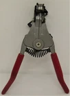 Best Precision Automatic Wire Stripper Many Awg Settings Red Grips 7" Tool. Used. Price: $20.59.