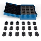 Temco TH0416 18-PAIR Die Set For The TH0006 Hydraulic Cable Lug Crimper New. Price: $88.73.