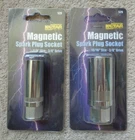 Kastar Magnetic Spark Plug Sockets Pair 5/8 13/16 Both 3/8 Drive - Brand New. Price: $14.99.