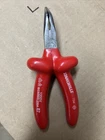 Stahlwille 65307160 Snipe Nose Plier With Cutter, 45 Bent, Chrome Plated Head, New. Price: $38.00.