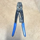 Westward 13H898 Hand Crimper Wire Terminal Crimping Tool With Blue Sheath Used. Price: $27.29.