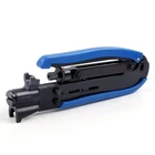 Knoweasy Coax Compression Crimper And RG6 F-connector Tool, Blue New. Price: $24.99.