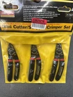 Sears Craftsman Usa Nos 3PC Mini Cutter Stripper Crimper Set 73579 Professional New. Price: $179.00.