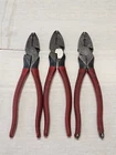 3 Proto Professional Linemans Pliers Wire Cutters Cable Snips 269G Used. Price: $49.88.