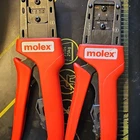 Set Of Molex Hand Crimpers Red Awg 28-26 28-30 Used. Price: $700.00.