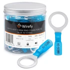 Wirefy 130 Pcs Heat Shrink Ring Terminals 1/2" - Resistant Connectors New. Price: $28.55.