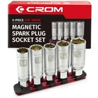 Crom Magnetic Spark Socket Set - 5 Piece 3/8" Drive Plug... Fast Ship New. Price: $42.99.