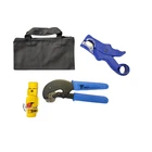 TK-195/200EZ Times Microwave LMR-195/200 Coaxial Cable Tool Kit Strip Crimp Cut New. Price: $1120.86.