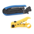 F Compression Tool RG59 RG6 RG11 Connector+cable Coaxial Crimper Stripper New. Price: $22.99.