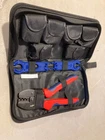Iwiss Solar Pv Panel Crimping Tool Kit With Wire Cutter Spanner And Connectors, Used. Price: $29.99.