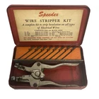 Vintage Speedex Wire Stripper Kit Tool & Blade Set Model 744-K Red Case Read Used. Price: $24.99.