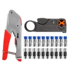 Aitiao Cable Crimper Kit Tool For RG6 RG59 Coaxial New. Price: $18.55.