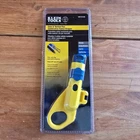 Klein Tools VDV110-295 Coax & Twisted Pair Combined Radial Cable Stripper New. Price: $14.95.