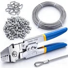Twidec/wire Rope Crimping Tool Up 2.2MM Swaging With 66FT, New. Price: $40.99.