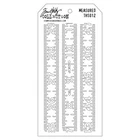 Stampers Anonymous Layering Stencil - Measured, THS012 By: Tim Holtz New. Price: $6.29.