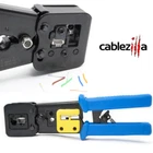 Crimping Tool For EZ-RJ45 CAT5E CAT6 Connectors End Pass Through Cutter RJ11 New. Price: $27.95.