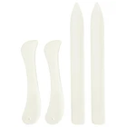 Paper Crafter Bone Folder Set - 4 Pc Creasing Tool For Origami Bookbinding New. Price: $20.00.