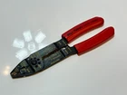 Blue Point Tools PWC28A Combination Electrical Wire Red Grip Stripper Pliers Used. Price: $39.99.