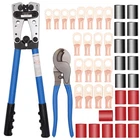 Battery Cable Wire Lug Crimping Tool For Awg 8-1/0 Terminals With Cutte... New. Price: $50.73.