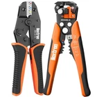 Noxtren Wire Stripper And Crimping Tool, Awg 24-10 Orange/black New. Price: $45.76.
