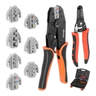 Kf Cptec Crimping Tool Set 9 Pcs - Ratcheting Wire Crimper Quick Exchange J... New. Price: $67.47.