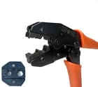 Interchangeable Rf Coax Ratchet Crimp Tool Die Sets RG8/11 RG58 RG213 LMR400 New. Price: $37.95.