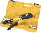 10 Tons Hydraulic Crimping Tool Battery Cable Lug Terminal Yellow, Black New. Price: $57.97.