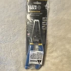 Klein Tools 11055EN Wire Stripper Cutter 10-18 Awg 2-20 Blue Handle New. Price: $22.99.