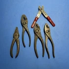 Lot Of 5 Vintage Pliers & Wire Cutter Drop Forged Mixed Brands Usa Tools Used. Price: $21.00.