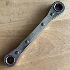 Vaco 1/2" 9/16" Ratcheting Double Box End Wrench Point 1618 Usa Used. Price: $16.95.
