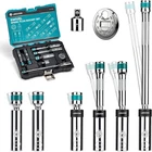 8PCS 3/8"DR. Magnetic Spark Plug Socket Set, Include Gapper & Extension Bar, Swi New. Price: $67.11.
