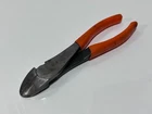 Cornwell Tools Usa CCL-447 7.5" Curved Diagonal Cutters Pliers Orange Handle Used. Price: $29.99.