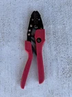 9 Inch Heat Shrink Insulated Ratchet Controlled Crimper 20-8 Awg Used. Price: $200.00.