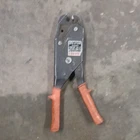Burndy QH25 Hytool Crimper Manual Crimping Tool, Orange Handles Used. Price: $150.00.