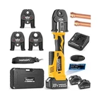 Swansoft Pro Press Tool, 18V 4AH Battery Electric Hydraulic Crimping For... New. Price: $715.78.