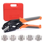 Iwiss Icrimp Rachet Crimping Tool Set Quick Change Jaws For Open Barrel New. Price: $116.36.