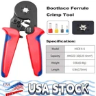 AWG23-10 HSC8 Hexagonal Crimping Tool 6-6 Self-adjusting Ratchet Wire Ferrule New. Price: $21.99.
