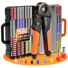 Preciva Ferrule Crimping Tool Kit Awg 28-5 (0.08-16MM ) Self-adjustable Ratche New. Price: $61.59.