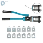 16 Ton Hydraulic Cable Lug Crimper Tool Kit Includes 13 Pairs Of Die Sets New. Price: $39.99.