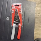 New Milwaukee Tool 48-22-3081 12-16 Awg Nm Dipped Grip Wire Stripper & Cutter. Price: $18.99.