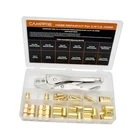 RK-26 1/4" Hose Repair Kit With C-5 Crimping Tool, Compatible CK24 And New. Price: $97.59.