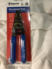Imperial Tool IE-130 Electrical Plier Stripper/cutter 22-30 Awg New. Price: $21.00.