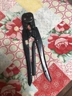 Amp 47044 Type-f 18-16 Awg Ratchet Hand Crimping Tool Used. Price: $24.99.