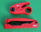 Milwaukee Cat 3-6 Utp Adjustable Blade Stripper & Coax Compression Crimper. Used. Price: $36.00.